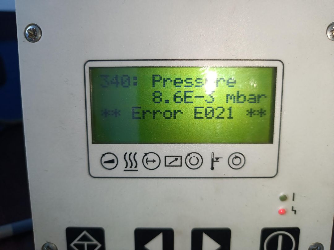 日本岩田ISP-250E维修保养测试真空度