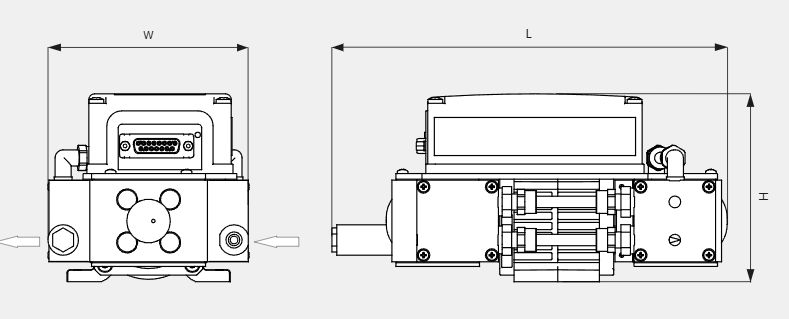 德国普发pfeifferMVP隔膜泵尺寸 德国普发pfeifferMVP隔膜泵尺寸